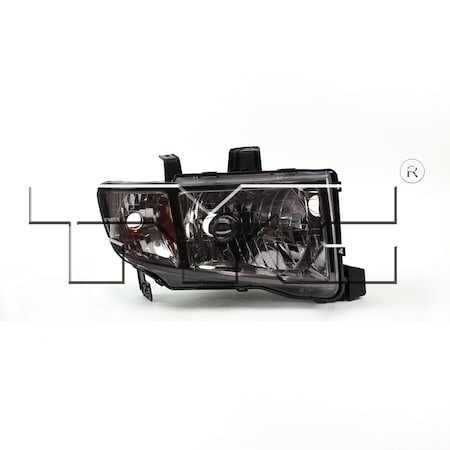 Tyc Tyc Headlight Assembly, 20-6671-01 20-6671-01